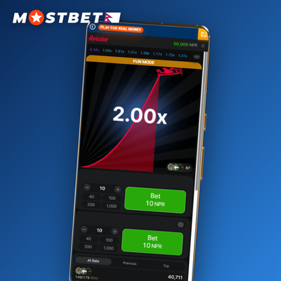 Mostbet Aviator auto-cashout icon with stopwatch and target multiplier line at 2.00x