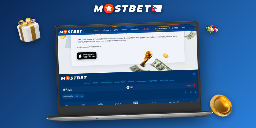 Mostbet for Windows and macOS running side by side on two laptops