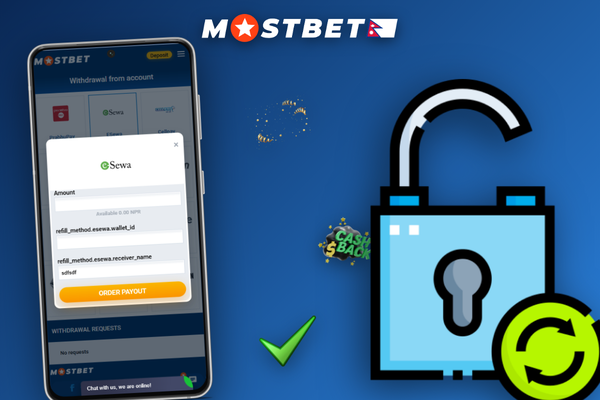 Nepali citizenship card and passport beside a smartphone upload screen for Mostbet KYC verification