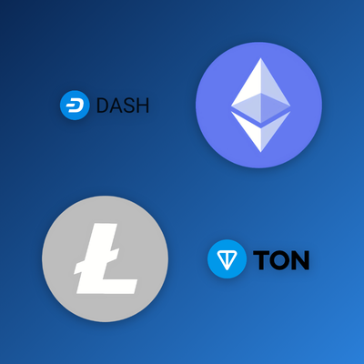 Crypto deposit tile showing USDT, BTC and ETH options on Mostbet Nepal